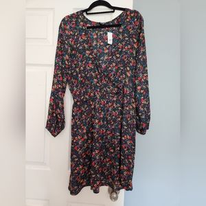 GAP NWT women's mini wrap dress